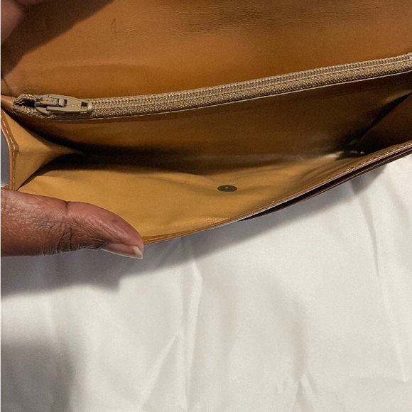 Celine Macadam Long Brown Wallet - Picture 3 of 6